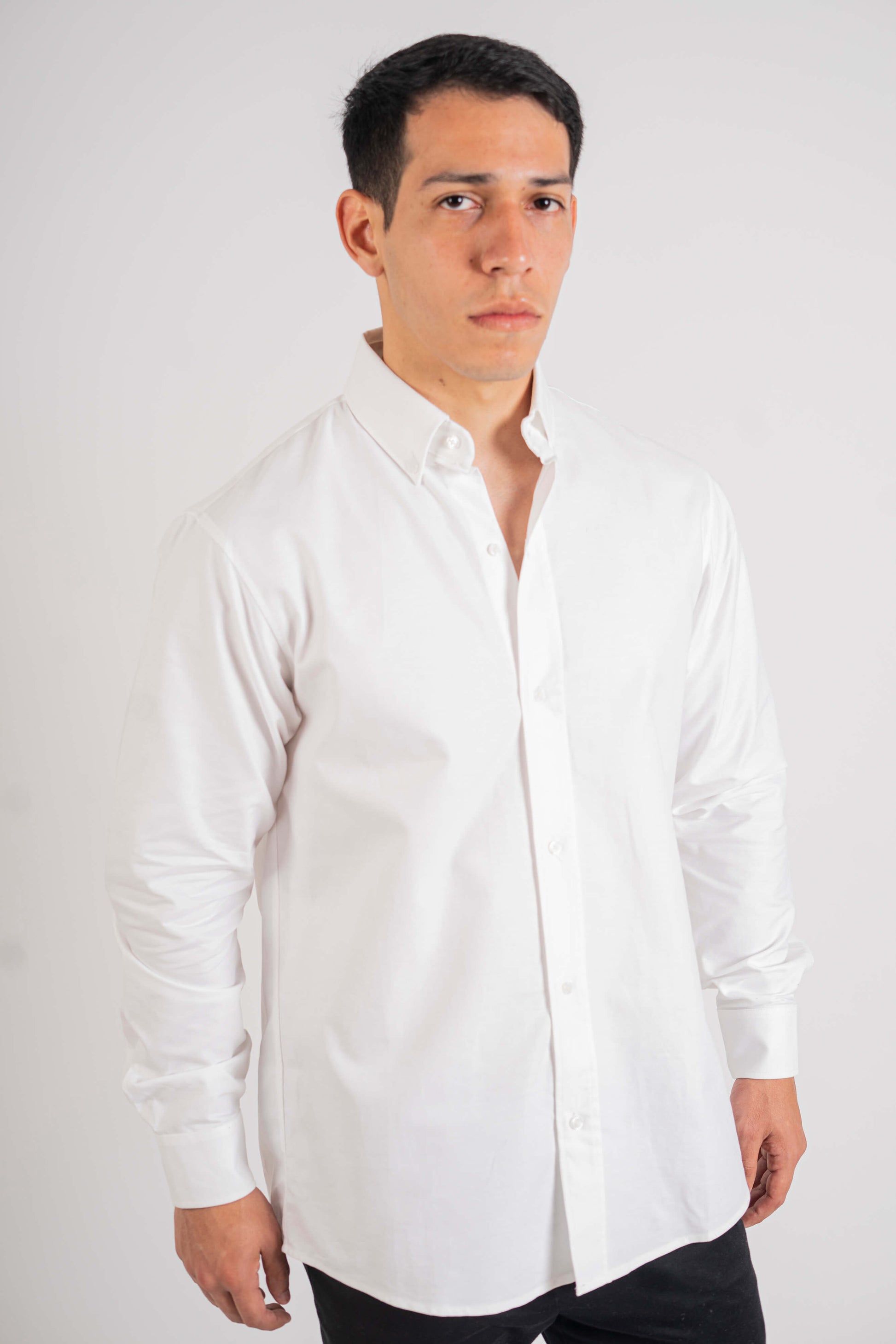 Camisa Blanca 100% Algodón